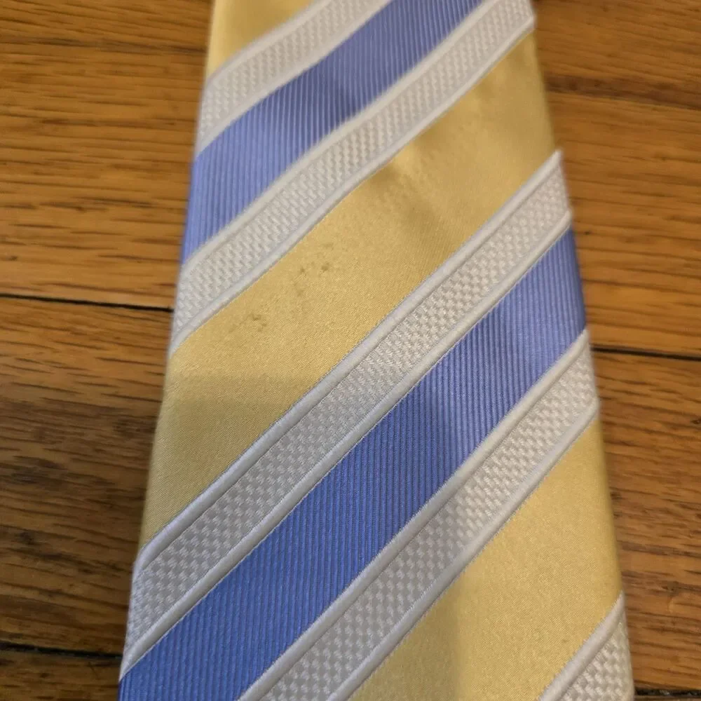 President Donald J Trump Signature Men’s Tie Striped Silk 3.5” x 58”